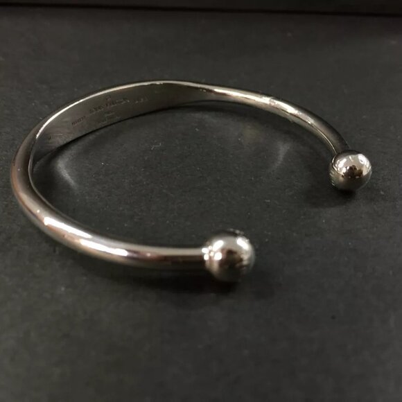 Louis Vuitton Monogram Jonck Silver Tone Bracelet - Picture 3 of 8